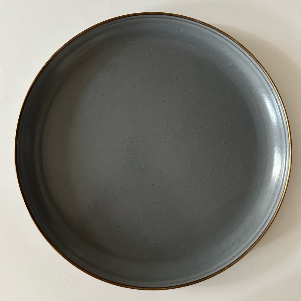 Barebones Enamel Deep Plate